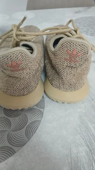 Zapatillas Adidas Beige/Gris Talla 40