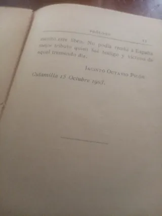 Libro antiguo, LA ESCUADRA ESPAÑOLA EN SANTIAGO...