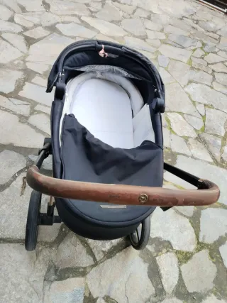 Cybex Priam Carrito Negro y Dorado