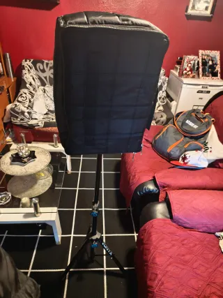 Wharfedale Titan 8 Negro auto amplificado