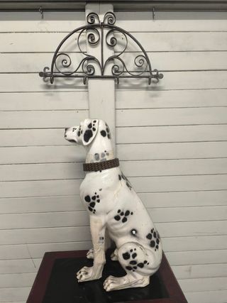 Colgador de forja con ganchos. Cocina  Antiguo