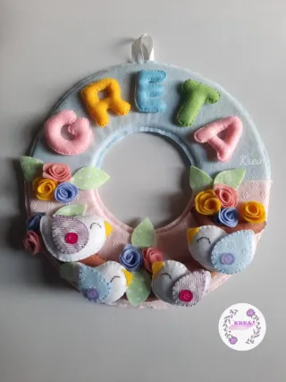 Fiocco nascita uccellini