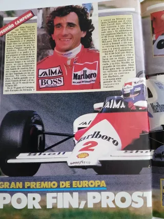 Revista automovilismo Motor 16 num 103 agost 1985