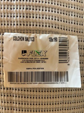 Cama IKEA Malm + Colchón Flex 135x190