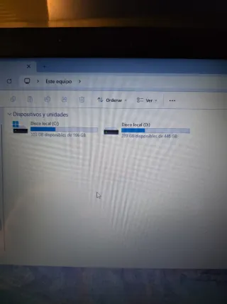 Ordenador portátil Asus gris/plateado