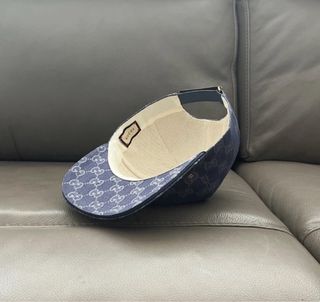 Gorra Gucci GG Azul y Dorada