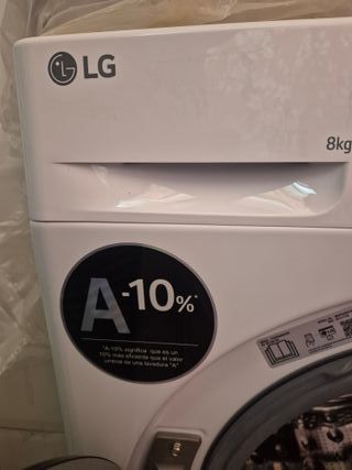 Lavadora LG 8kg