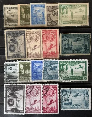 Sellos 1930 Pro Unión Iberoamericana OFERTÓN