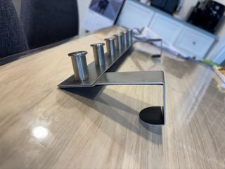 2 Colgadores de puerta de acero 37.5 cm