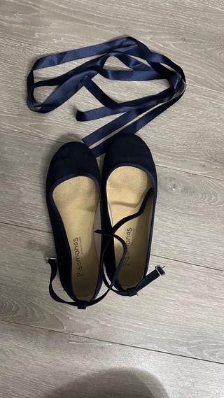 Bailarinas Pisamonas marino T.34 con pulsera