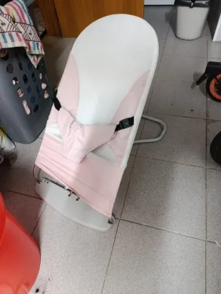 Hamaca para bebé rosa