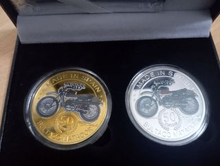 BULTACO MATADOR 2 MONEDAS + ESTUCHE