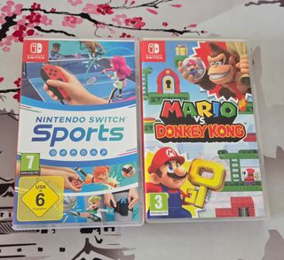 Nintendo Switch Sports e Mario vs Donkey Kong
