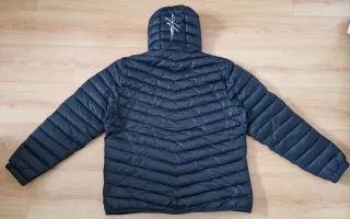 Puffer jacket, Chaqueta Hollister acolchada negra