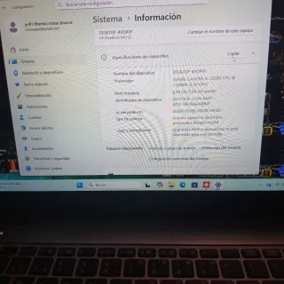 Portátil HP Intel Core i5 Plata