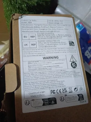 Pantalla Táctil Coche