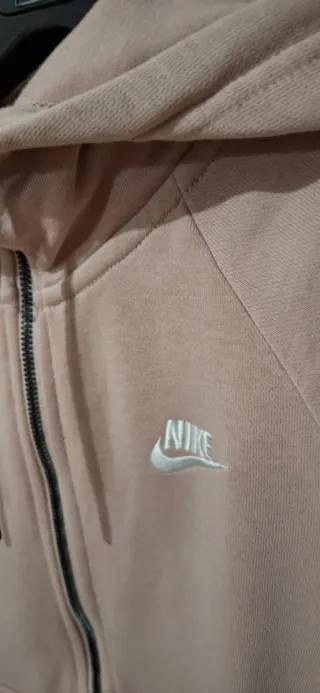 Felpa Nike con cappuccio rosa