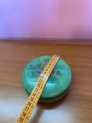 Portagioie in onice vintage