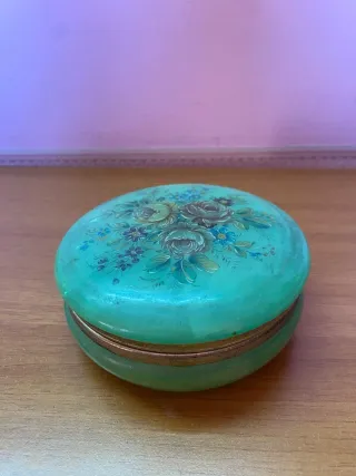 Portagioie in onice vintage