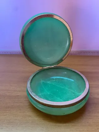 Portagioie in onice vintage