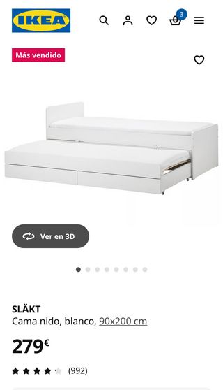 Cama Doble Ikea