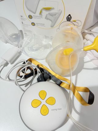 Sacaleches Eléctrico Medela Doble Swing Hands Free