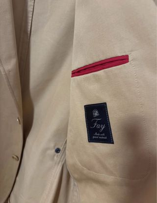 Giacca vintage da uomo fay con doppie tasche