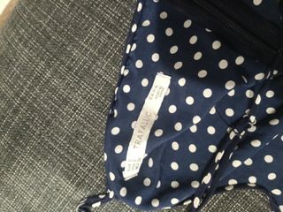 Mono Zara Talla S Lunares Azul