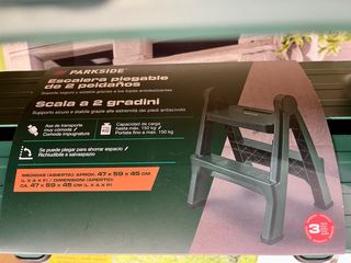 Escalera plegable Parkside 2 peldaños