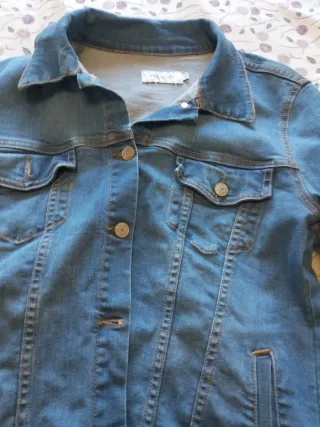 Chaqueta vaquera Indi&Cold azul