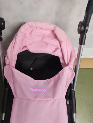 Carrito Muñecas Capazo Nenuco Rosa