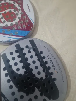 3 palas padel