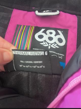 Pantalón de esquí morado mujer/adolescente