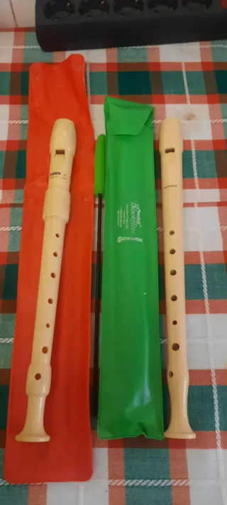 Lote 2 Flautas dulces Hohner