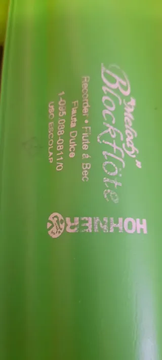 Lote 2 Flautas dulces Hohner