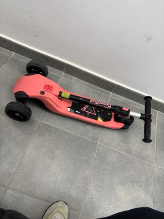 Patinete infantil 3 ruedas con asiento