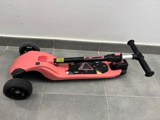 Patinete infantil 3 ruedas con asiento