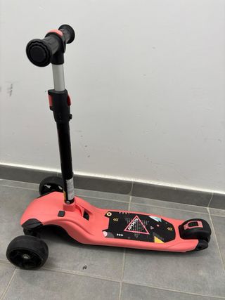 Patinete infantil 3 ruedas con asiento