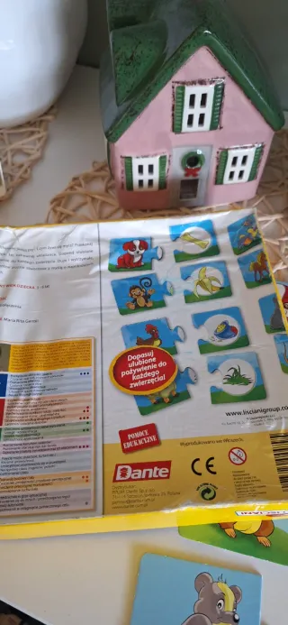 Puzzle educativo polaco