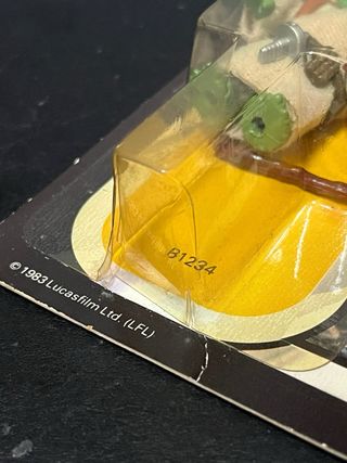 Star Wars Yoda El Retorno del Jedi Vintage PBP