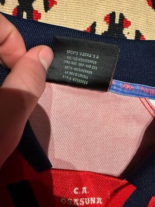 Camiseta Osasuna Vintage Kappa 95-96