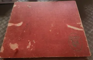 CAJA CON DISCOS ANTIGUOS
