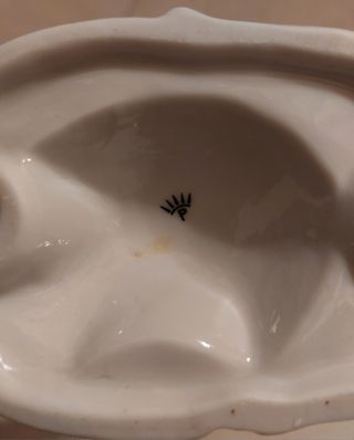 Statuina in porcellana