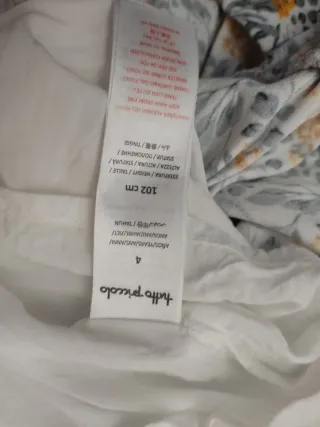 Vestido niña estampado floral