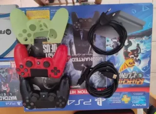 PlayStation 4 PS4 Sony Negra