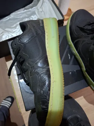 Nike Air Force 1 React LV8 Negro/Verde