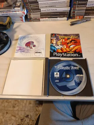 Fantastic Four PS1 Completo PAL