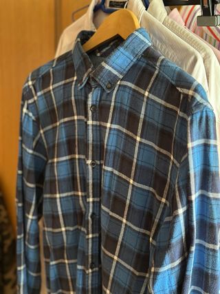 Camisa de franela a cuadros