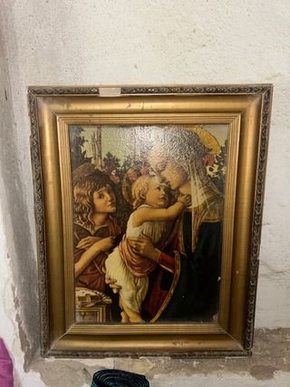 Cuadro religioso antiguo