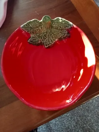 Insalatiera vintage a forma di pomodoro